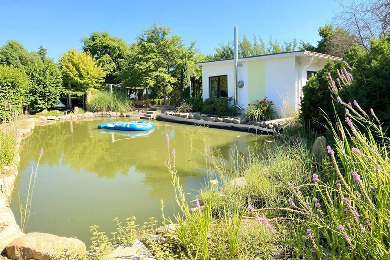 Schwimmteich Sommerhaus - (KI)